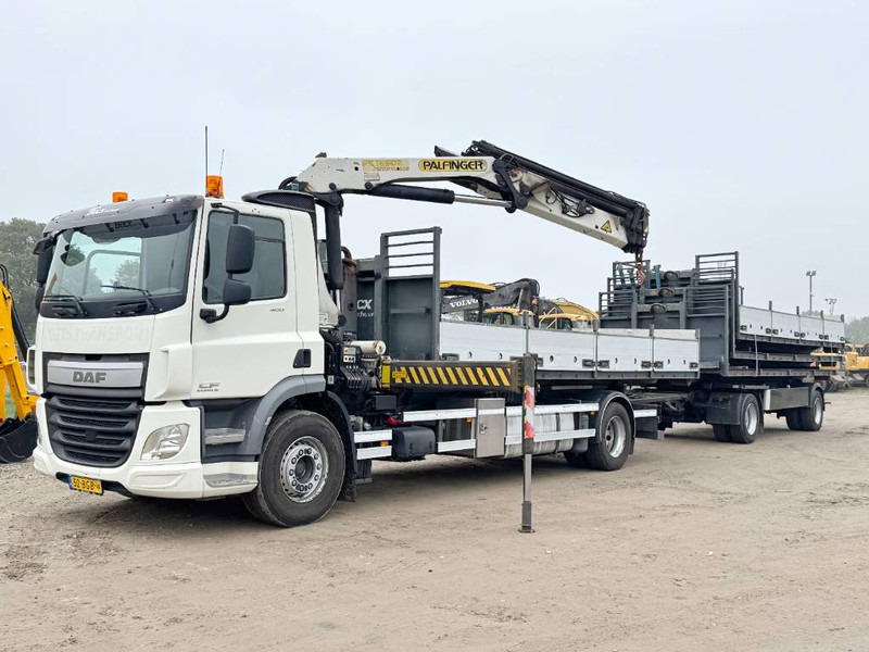 DAF CF400 + 17m Palfinger Crane / kran + Trailer - משאית הרמת וו, משאית מנוף: תמונה 1 DAF CF400 + 17m Palfinger Crane / kran + Trailer - משאית הרמת וו, משאית מנוף: תמונה 1