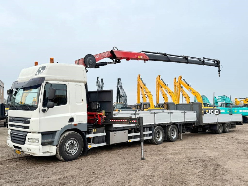 DAF CF85.410 + 21m kran Fassi Crane 21ton/m + Trailer - משאית מנוף: תמונה 2 DAF CF85.410 + 21m kran Fassi Crane 21ton/m + Trailer - משאית מנוף: תמונה 2