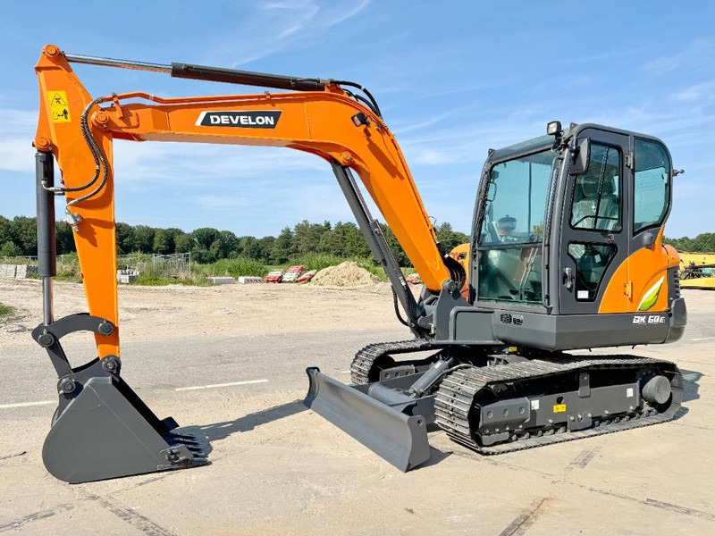 Develon DX60E-10N - New / Unused / 2024 Model - מיני מחפר: תמונה 2 Develon DX60E-10N - New / Unused / 2024 Model - מיני מחפר: תמונה 2