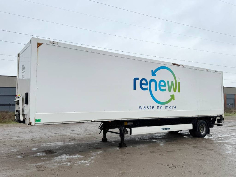 Krone SEK 10 - Tailgate / Forced Steering - סמיטריילר בתיבה סגורה: תמונה 1 Krone SEK 10 - Tailgate / Forced Steering - סמיטריילר בתיבה סגורה: תמונה 1