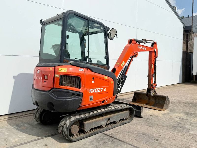 Kubota KX027-4 - Hammer Lines / Quick Coupler - מיני מחפר: תמונה 5 Kubota KX027-4 - Hammer Lines / Quick Coupler - מיני מחפר: תמונה 5