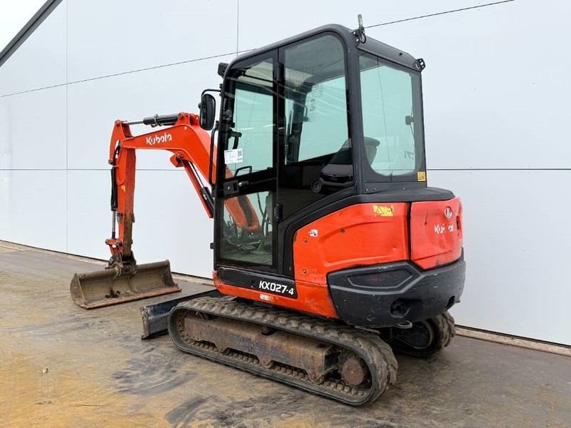 Kubota KX027-4 - Hammer Lines / Quick Coupler - מיני מחפר: תמונה 3 Kubota KX027-4 - Hammer Lines / Quick Coupler - מיני מחפר: תמונה 3