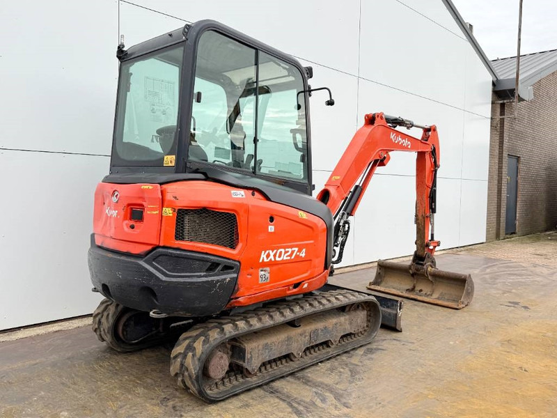 Kubota KX027-4 - Hammer Lines / Quick Coupler - מיני מחפר: תמונה 5 Kubota KX027-4 - Hammer Lines / Quick Coupler - מיני מחפר: תמונה 5