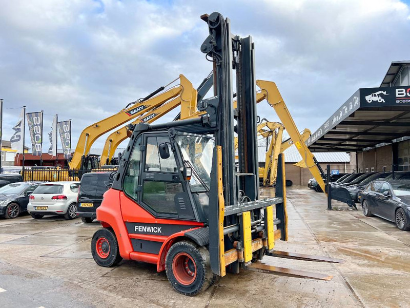 Linde H70T-02 Side shift / Fork positioners - מלגזת LPG: תמונה 5 Linde H70T-02 Side shift / Fork positioners - מלגזת LPG: תמונה 5