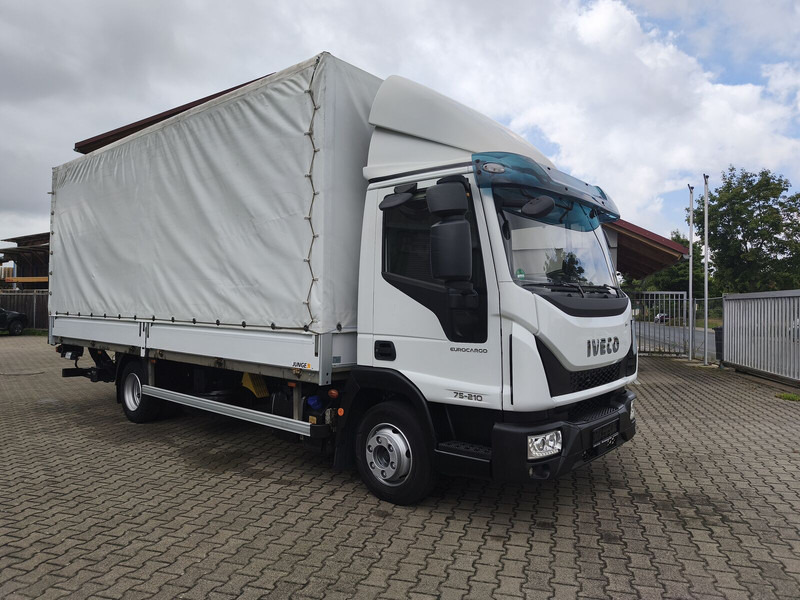 Iveco Eurocargo 75-210 4x2 Euro 6 LBW - משאית וילונות צד: תמונה 2 Iveco Eurocargo 75-210 4x2 Euro 6 LBW - משאית וילונות צד: תמונה 2