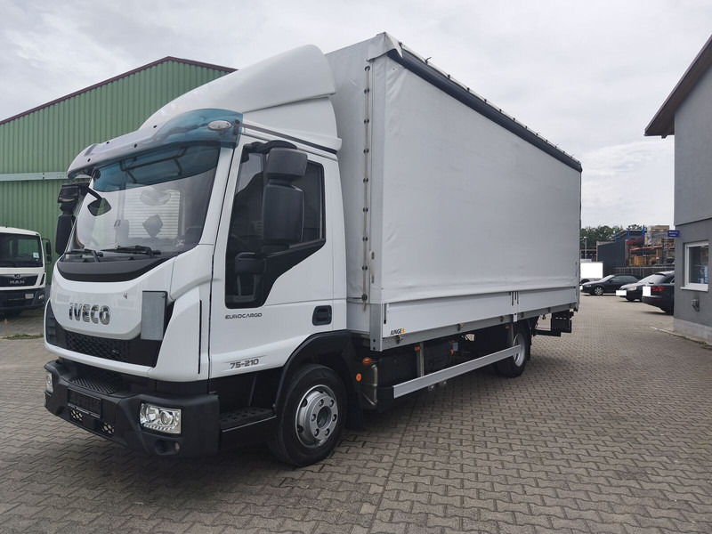 Iveco Eurocargo 75-210 - משאית וילונות צד: תמונה 1 Iveco Eurocargo 75-210 - משאית וילונות צד: תמונה 1