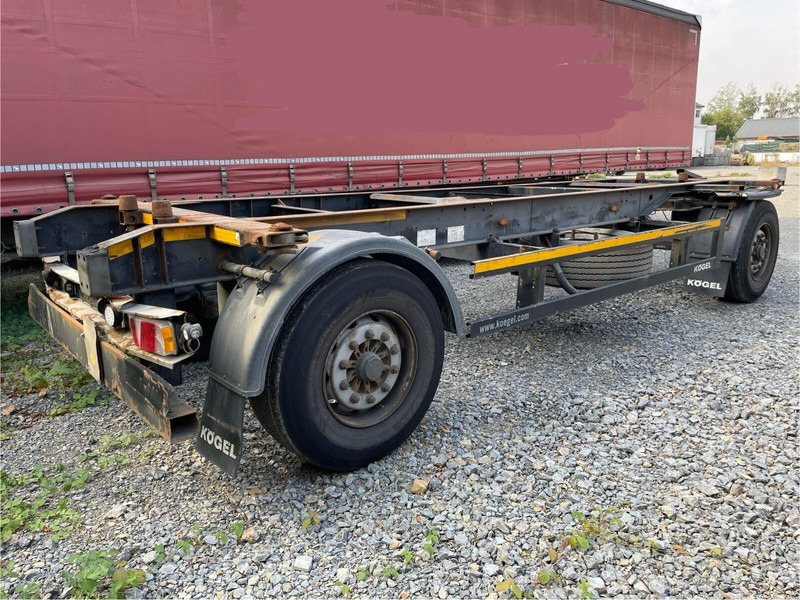 Kögel AW 18 Fahrgestell BDF - קרון נגרר שלדה: תמונה 3 Kögel AW 18 Fahrgestell BDF - קרון נגרר שלדה: תמונה 3