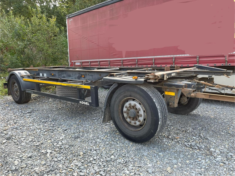 Kögel AW 18 Fahrgestell BDF - קרון נגרר שלדה: תמונה 1 Kögel AW 18 Fahrgestell BDF - קרון נגרר שלדה: תמונה 1