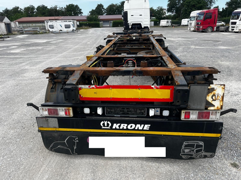 Krone AZ DB07CLNF 18F - קרון נגרר מוביל מכולות/ החלפת גוף: תמונה 3 Krone AZ DB07CLNF 18F - קרון נגרר מוביל מכולות/ החלפת גוף: תמונה 3