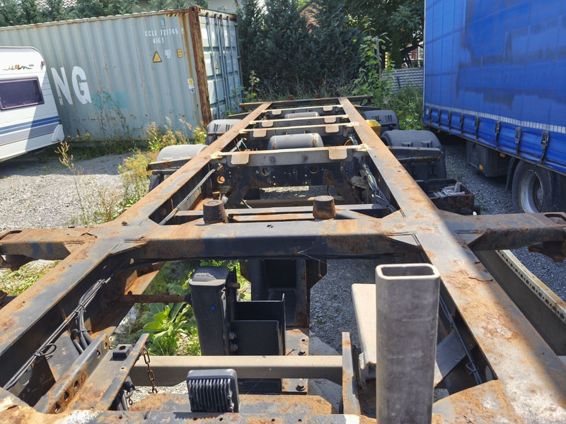 קרון נגרר שלדה Krone Fahrgestell BDF ZZ 18XF0 DC07CLNF: תמונה 9 קרון נגרר שלדה Krone Fahrgestell BDF ZZ 18XF0 DC07CLNF: תמונה 9