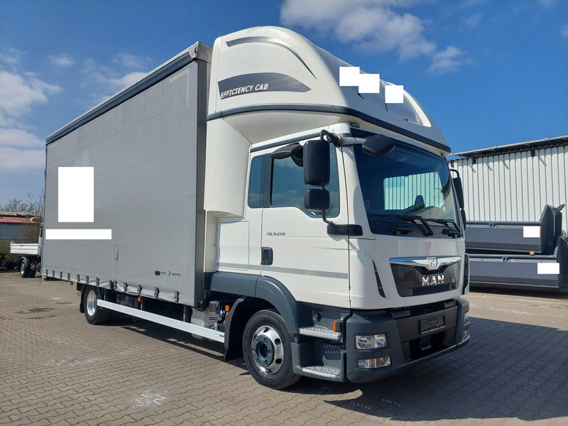 MAN TGL 8.220 - משאית וילונות צד: תמונה 2 MAN TGL 8.220 - משאית וילונות צד: תמונה 2