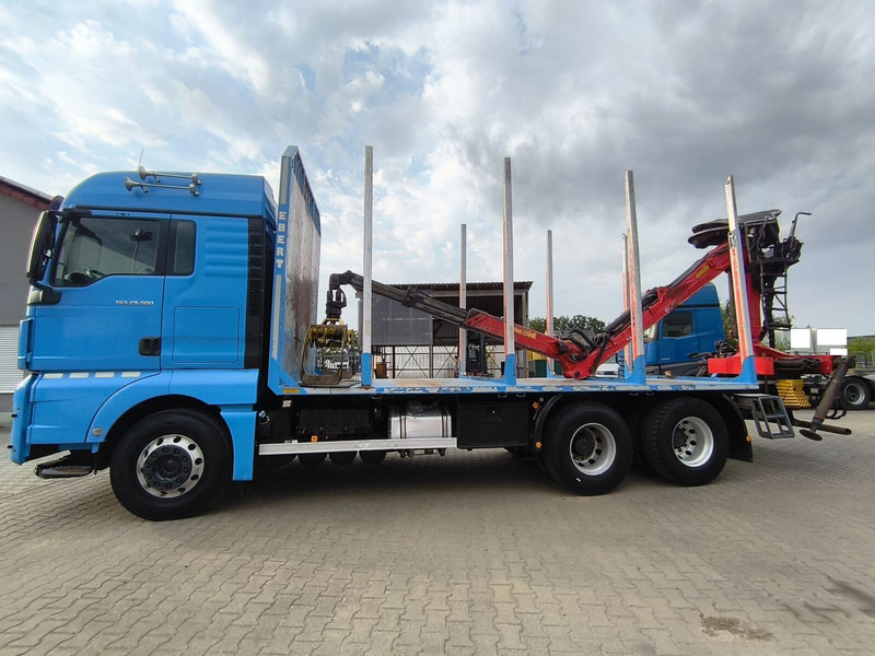 MAN TGX 26.500 Holz-LKW Euro6 6x4 Holztransporter m Palfinger (16) - משאית עץ, משאית מנוף: תמונה 5 MAN TGX 26.500 Holz-LKW Euro6 6x4 Holztransporter m Palfinger (16) - משאית עץ, משאית מנוף: תמונה 5