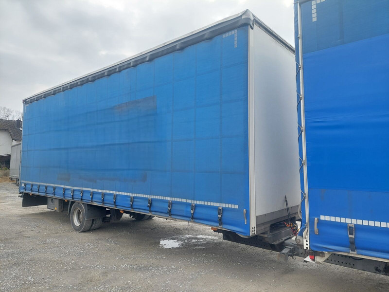 Ortmann Planenanhänger Jumbo Edscha Gardine - קרון נגרר עם וילונות צד: תמונה 1 Ortmann Planenanhänger Jumbo Edscha Gardine - קרון נגרר עם וילונות צד: תמונה 1