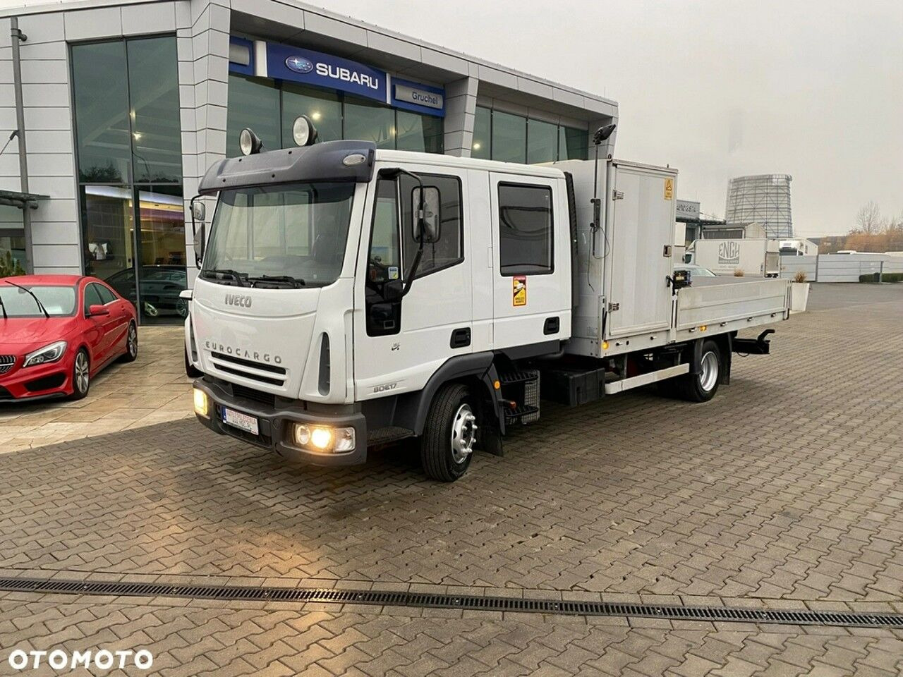 Iveco Eurocargo ML80E17 / HDS HMF / 1 Owner / Doka - משאית צד נופל/ שטוחה, משאית מנוף: תמונה 4 Iveco Eurocargo ML80E17 / HDS HMF / 1 Owner / Doka - משאית צד נופל/ שטוחה, משאית מנוף: תמונה 4
