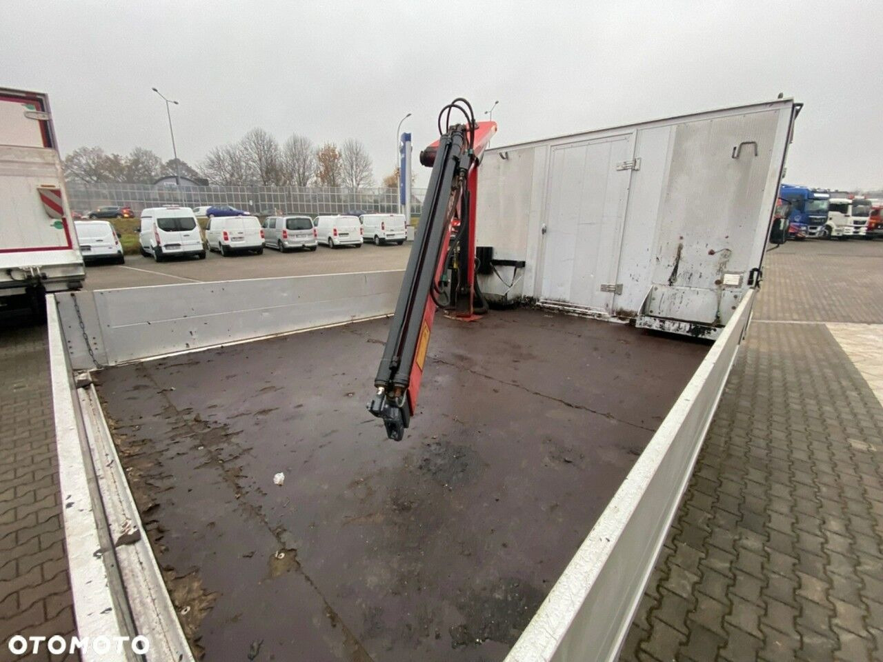 משאית צד נופל/ שטוחה, משאית מנוף Iveco Eurocargo ML80E17 / HDS HMF / 1 Owner / Doka: תמונה 20