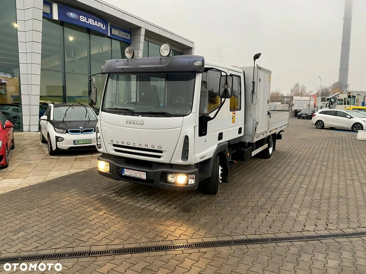 Iveco Eurocargo ML80E17 / HDS HMF / 1 Owner / Doka - משאית צד נופל/ שטוחה, משאית מנוף: תמונה 5 Iveco Eurocargo ML80E17 / HDS HMF / 1 Owner / Doka - משאית צד נופל/ שטוחה, משאית מנוף: תמונה 5