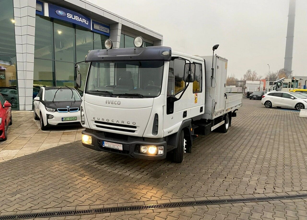 Iveco Eurocargo ML80E17 - משאית צד נופל/ שטוחה, משאית מנוף: תמונה 3 Iveco Eurocargo ML80E17 - משאית צד נופל/ שטוחה, משאית מנוף: תמונה 3