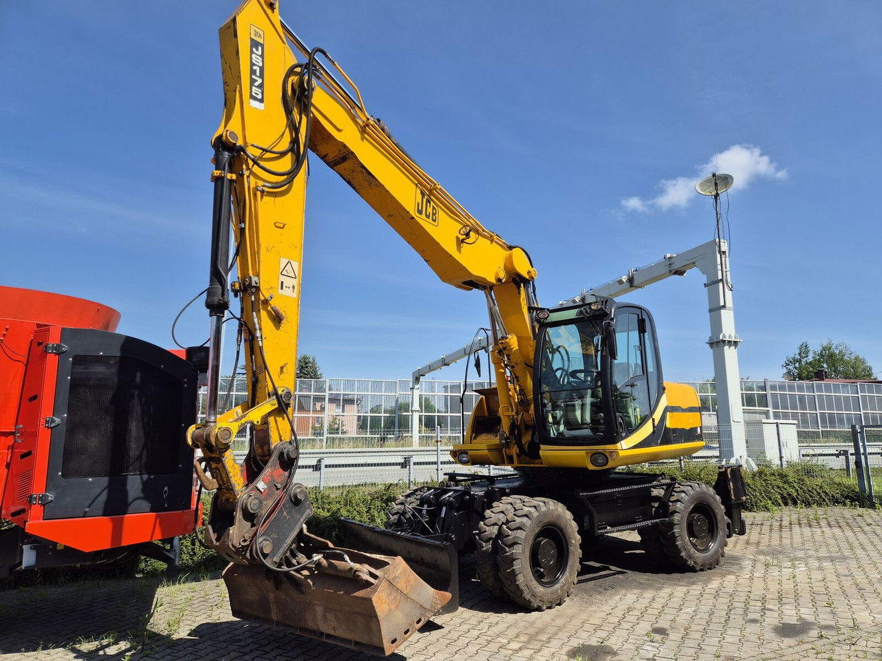 JCB JS 175 W / NEW Tire / 1 Owner / Serviced - מחפר גלגלים: תמונה 1 JCB JS 175 W / NEW Tire / 1 Owner / Serviced - מחפר גלגלים: תמונה 1