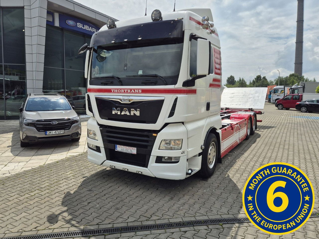 MAN TGX 28 28.420 , 6x2-2 LL + Trailer HFR KM 20 / 1 Owner / E6 /Techni - מוביל מכולות/ משאית החלפת גוף: תמונה 2 MAN TGX 28 28.420 , 6x2-2 LL + Trailer HFR KM 20 / 1 Owner / E6 /Techni - מוביל מכולות/ משאית החלפת גוף: תמונה 2