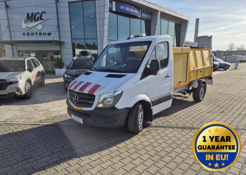 Mercedes-Benz Sprinter 316 CDi Aut. / HUMMEL HU2 / WEBASTO / 1 O - משאית אשפה: תמונה 1 Mercedes-Benz Sprinter 316 CDi Aut. / HUMMEL HU2 / WEBASTO / 1 O - משאית אשפה: תמונה 1