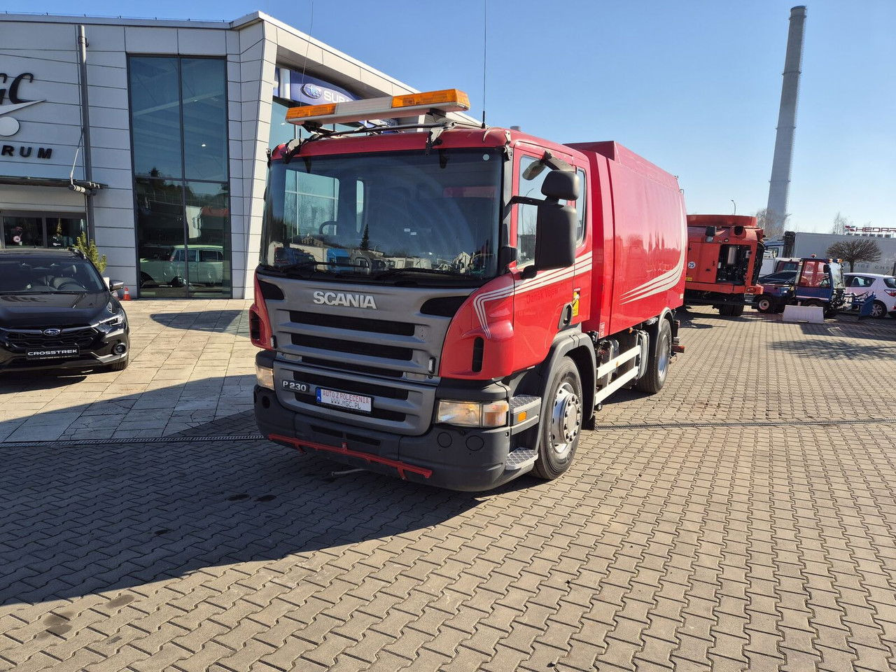 Scania P230 4X2 / Sweeper / Johnston VX800 / Sprayer / LOW Mileage / - מטאטא כבישים: תמונה 2 Scania P230 4X2 / Sweeper / Johnston VX800 / Sprayer / LOW Mileage / - מטאטא כבישים: תמונה 2