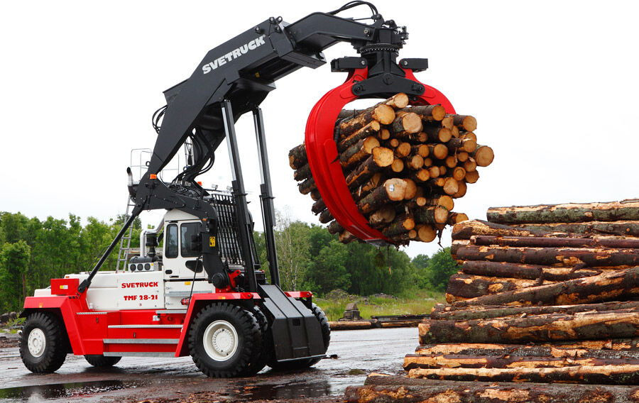 Svetruck TMF 12/9 HB / 1 Owner / Elme Spreader / Wood LOG A RM - מערים הגעה: תמונה 1 Svetruck TMF 12/9 HB / 1 Owner / Elme Spreader / Wood LOG A RM - מערים הגעה: תמונה 1