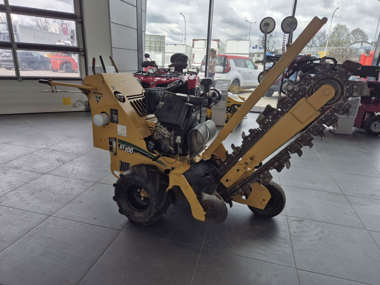 Vermeer RT 100 / Trench SAW / Mini Chain Excavator / IDE AL FOR Cables - טרנצ'ר: תמונה 3 Vermeer RT 100 / Trench SAW / Mini Chain Excavator / IDE AL FOR Cables - טרנצ'ר: תמונה 3