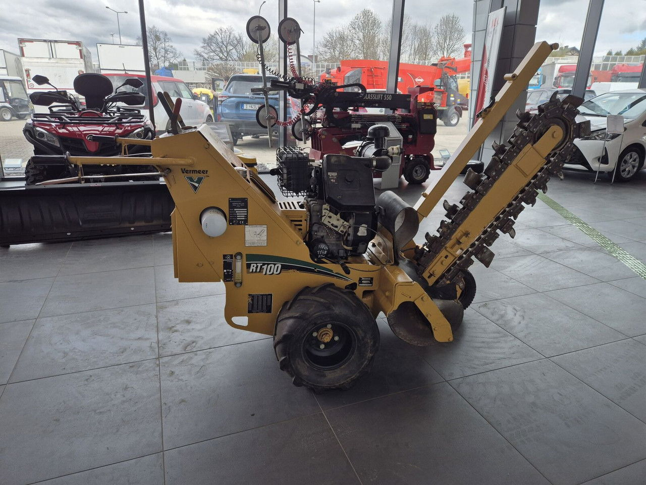 Vermeer RT 100 / Trench SAW / Mini Chain Excavator / IDE AL FOR Cables - טרנצ'ר: תמונה 2 Vermeer RT 100 / Trench SAW / Mini Chain Excavator / IDE AL FOR Cables - טרנצ'ר: תמונה 2