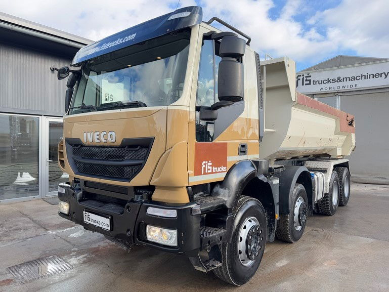 Iveco Trakker AD340T41 8x4 mulda tipper - hydraulic back - מזהיר: תמונה 1 Iveco Trakker AD340T41 8x4 mulda tipper - hydraulic back - מזהיר: תמונה 1