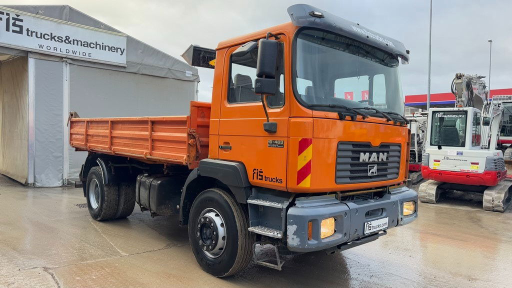 MAN 19.463 4x2 tipper - spring - מזהיר: תמונה 3 MAN 19.463 4x2 tipper - spring - מזהיר: תמונה 3