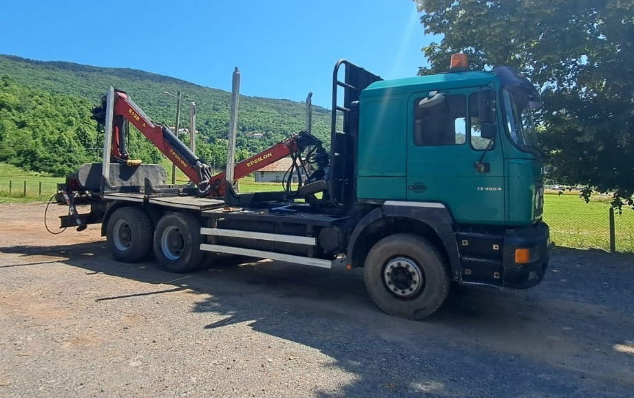 MAN 33.464 6x4 forest truck - Complete Spring - Epsilon E128 + scissors - מכונות אחרות: תמונה 2 MAN 33.464 6x4 forest truck - Complete Spring - Epsilon E128 + scissors - מכונות אחרות: תמונה 2