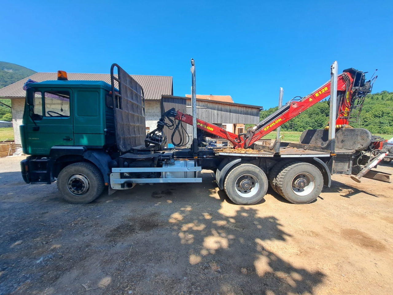 MAN 33.464 6x4 forest truck - Complete Spring - Epsilon E128 + scissors - מכונות אחרות: תמונה 3 MAN 33.464 6x4 forest truck - Complete Spring - Epsilon E128 + scissors - מכונות אחרות: תמונה 3