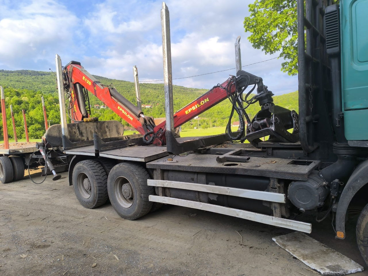 MAN 33.464 6x4 forest truck - Complete Spring - Epsilon E128 + scissors - מכונות אחרות: תמונה 5 MAN 33.464 6x4 forest truck - Complete Spring - Epsilon E128 + scissors - מכונות אחרות: תמונה 5