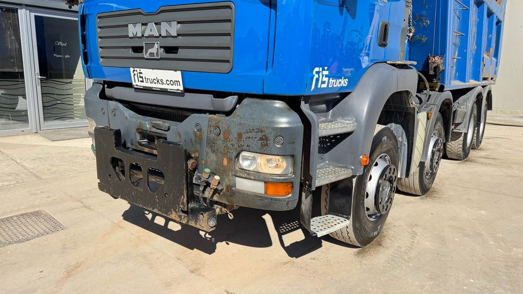 MAN TGA 41.480 8x4 Meiller dumper tipper - ac - מזהיר: תמונה 2 MAN TGA 41.480 8x4 Meiller dumper tipper - ac - מזהיר: תמונה 2