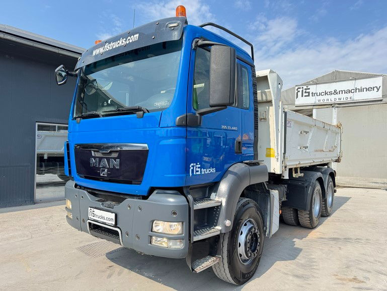 MAN TGS 33.400 6x4 bordmatic tipper - 208.000km - מזהיר: תמונה 1 MAN TGS 33.400 6x4 bordmatic tipper - 208.000km - מזהיר: תמונה 1
