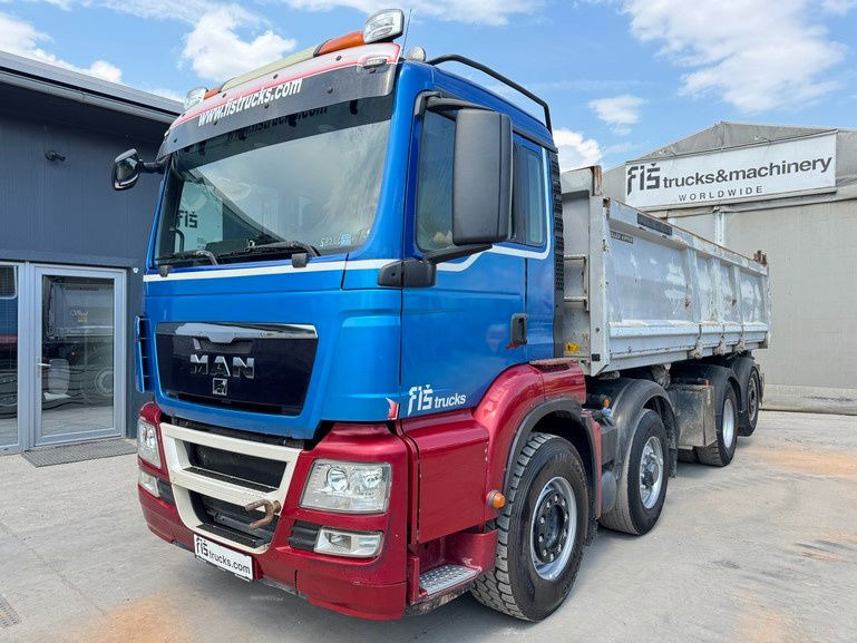 MAN TGS 35.480 8x4 HL-6 bordmatic tipper - euro 5 - מזהיר: תמונה 1 MAN TGS 35.480 8x4 HL-6 bordmatic tipper - euro 5 - מזהיר: תמונה 1
