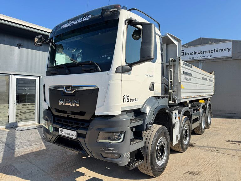 MAN TGS 41.510 8x4 Meiller bordmatic tipper - retarder - Euro 6 - מזהיר: תמונה 1 MAN TGS 41.510 8x4 Meiller bordmatic tipper - retarder - Euro 6 - מזהיר: תמונה 1