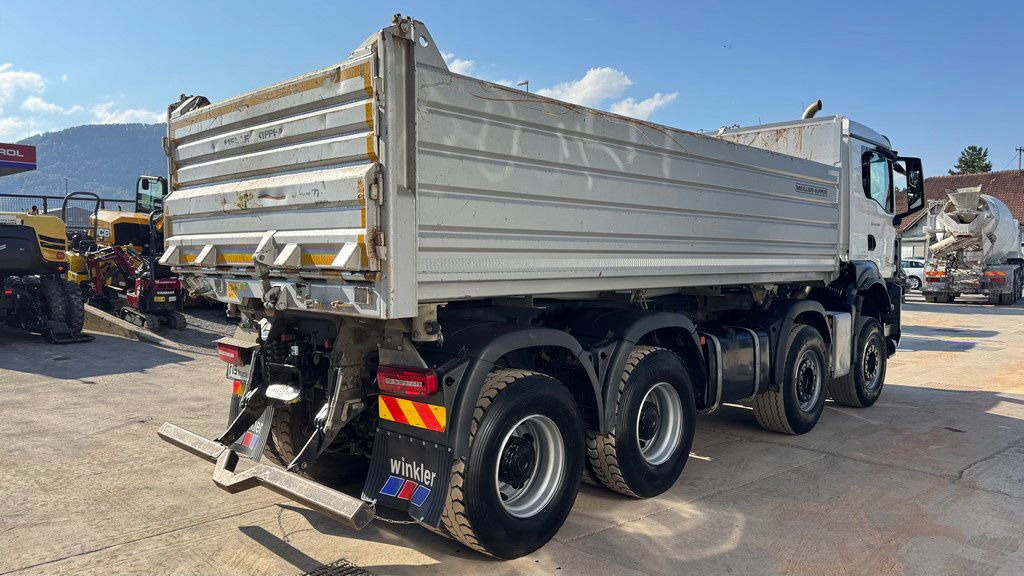 MAN TGS 41.510 8x4 Meiller bordmatic tipper - retarder - Euro 6 - מזהיר: תמונה 4 MAN TGS 41.510 8x4 Meiller bordmatic tipper - retarder - Euro 6 - מזהיר: תמונה 4