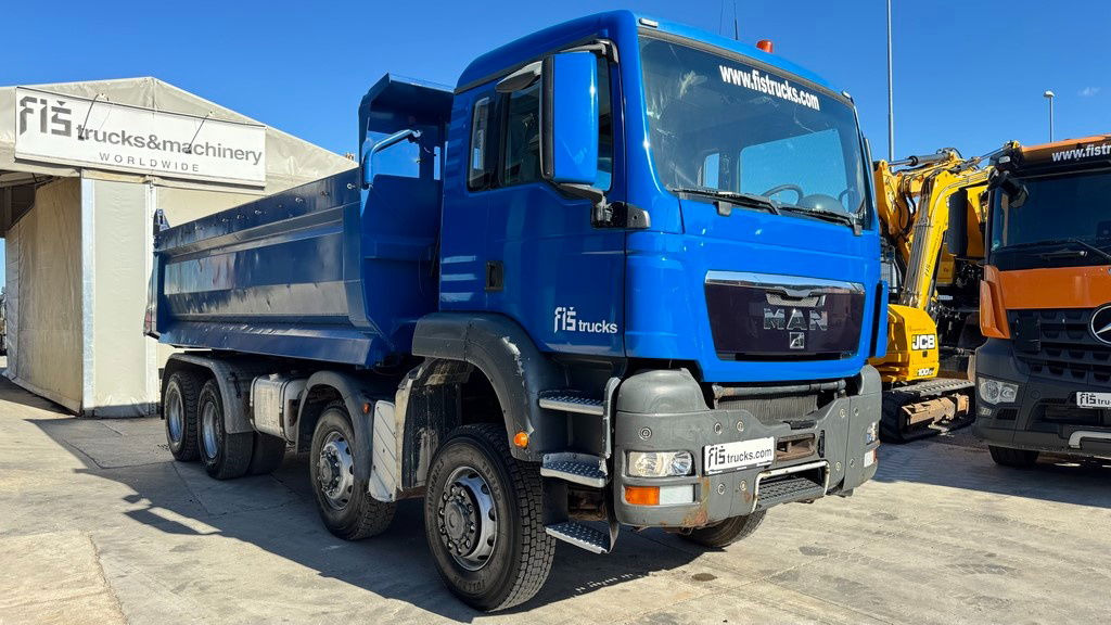 MAN TGS 41.540 8x6 dumper tipper - spring - מזהיר: תמונה 3 MAN TGS 41.540 8x6 dumper tipper - spring - מזהיר: תמונה 3