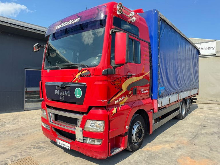 MAN TGX 26.440 6x2 box truck - retarder - lifting+steering axle - משאית תיבה: תמונה 1 MAN TGX 26.440 6x2 box truck - retarder - lifting+steering axle - משאית תיבה: תמונה 1