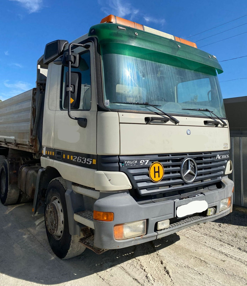 Mercedes-Benz Actros 2635 K 6X4 3 sided tipper - מזהיר: תמונה 4 Mercedes-Benz Actros 2635 K 6X4 3 sided tipper - מזהיר: תמונה 4