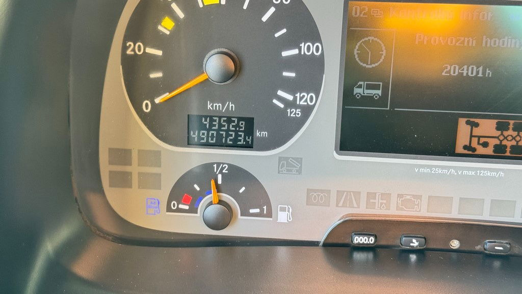 מוביל מכולות/ משאית החלפת גוף Mercedes-Benz Actros 2641 6x4 hiab abroll tipper - spring complete: תמונה 27