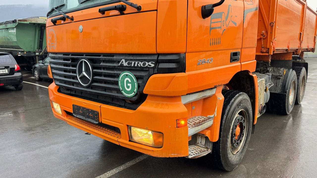 Mercedes-Benz Actros 2643 K 6x4 meiller tipper - TOP Condition - מזהיר: תמונה 2 Mercedes-Benz Actros 2643 K 6x4 meiller tipper - TOP Condition - מזהיר: תמונה 2