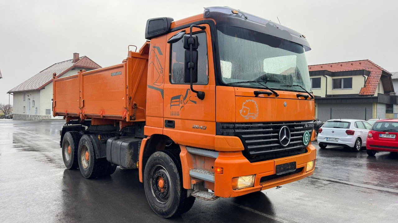 Mercedes-Benz Actros 2643 K 6x4 meiller tipper - TOP Condition - מזהיר: תמונה 3 Mercedes-Benz Actros 2643 K 6x4 meiller tipper - TOP Condition - מזהיר: תמונה 3