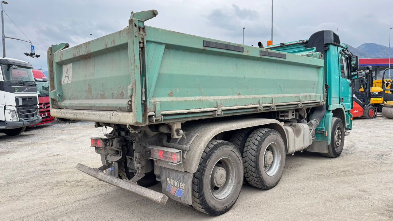 Mercedes-Benz Actros 2655 6x4 meiller bordmatic tipper - retarder - V8 - מזהיר: תמונה 4 Mercedes-Benz Actros 2655 6x4 meiller bordmatic tipper - retarder - V8 - מזהיר: תמונה 4