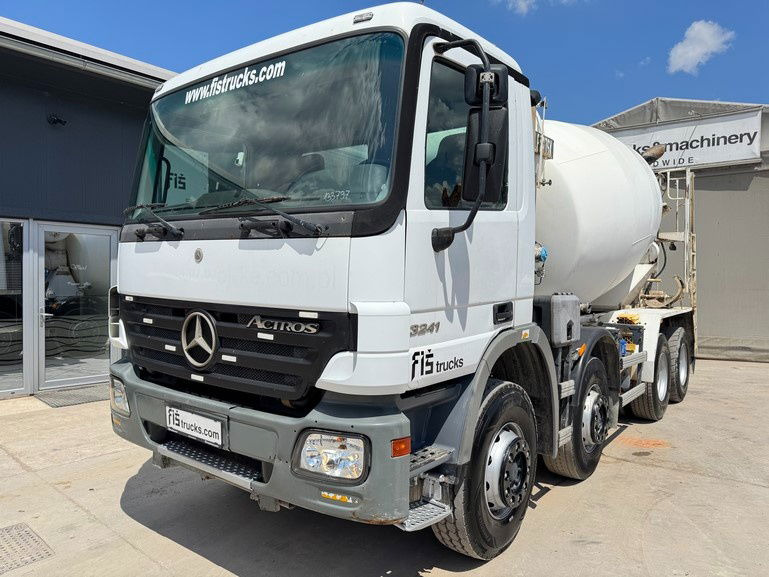 Mercedes-Benz Actros 3241 8x4 mixer 9m3 - משאית מערבלת בטון: תמונה 1 Mercedes-Benz Actros 3241 8x4 mixer 9m3 - משאית מערבלת בטון: תמונה 1