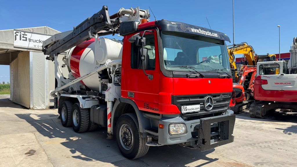 Mercedes-Benz Actros 3341 6x4 7m3 + 24m Cifa - משאית מערבלת בטון: תמונה 3 Mercedes-Benz Actros 3341 6x4 7m3 + 24m Cifa - משאית מערבלת בטון: תמונה 3