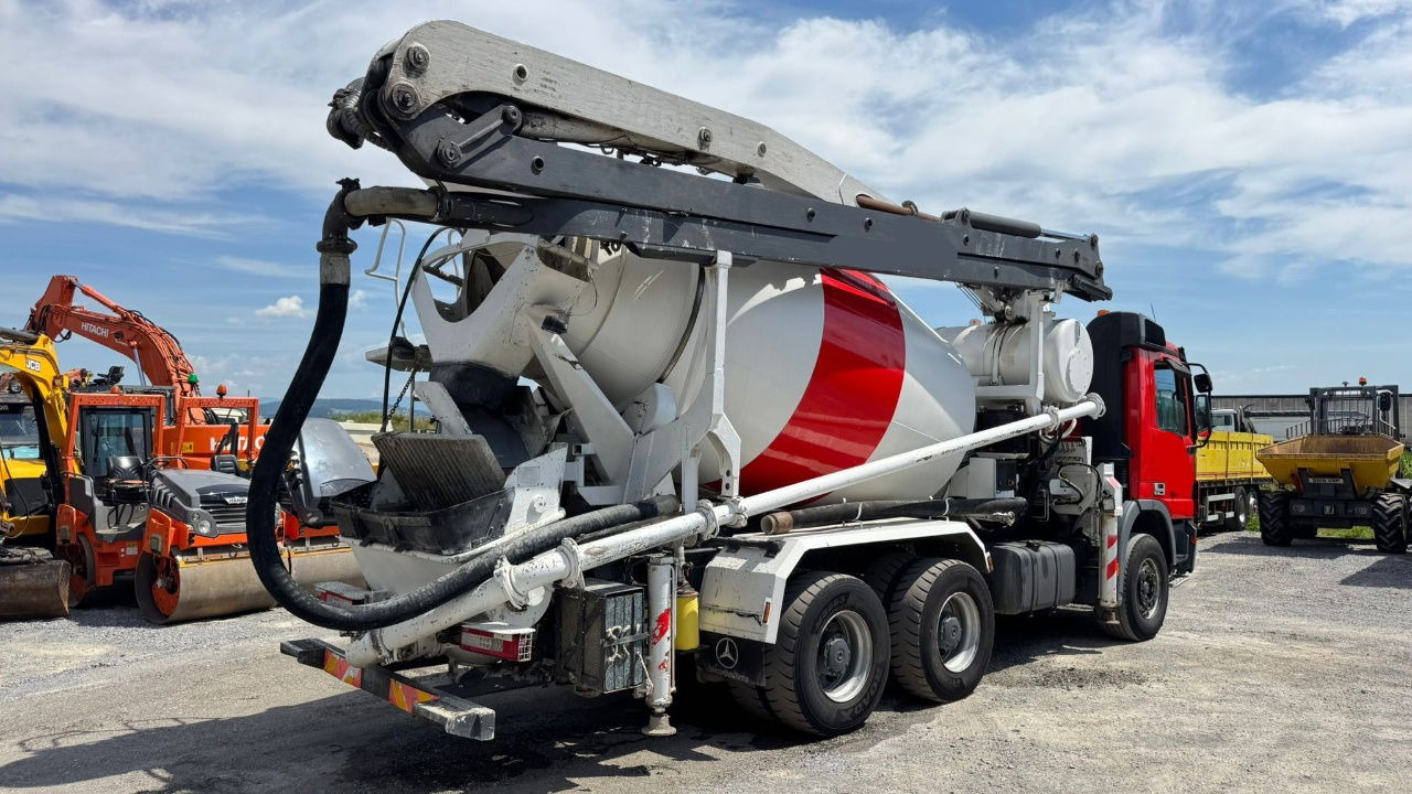 Mercedes-Benz Actros 3341 6x4 7m3 + 24m Cifa - משאית מערבלת בטון: תמונה 4 Mercedes-Benz Actros 3341 6x4 7m3 + 24m Cifa - משאית מערבלת בטון: תמונה 4