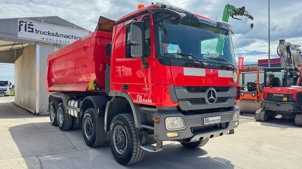 Mercedes-Benz Actros 4141 K 8x6 meiller mulda tipper - air condition - מזהיר: תמונה 3 Mercedes-Benz Actros 4141 K 8x6 meiller mulda tipper - air condition - מזהיר: תמונה 3