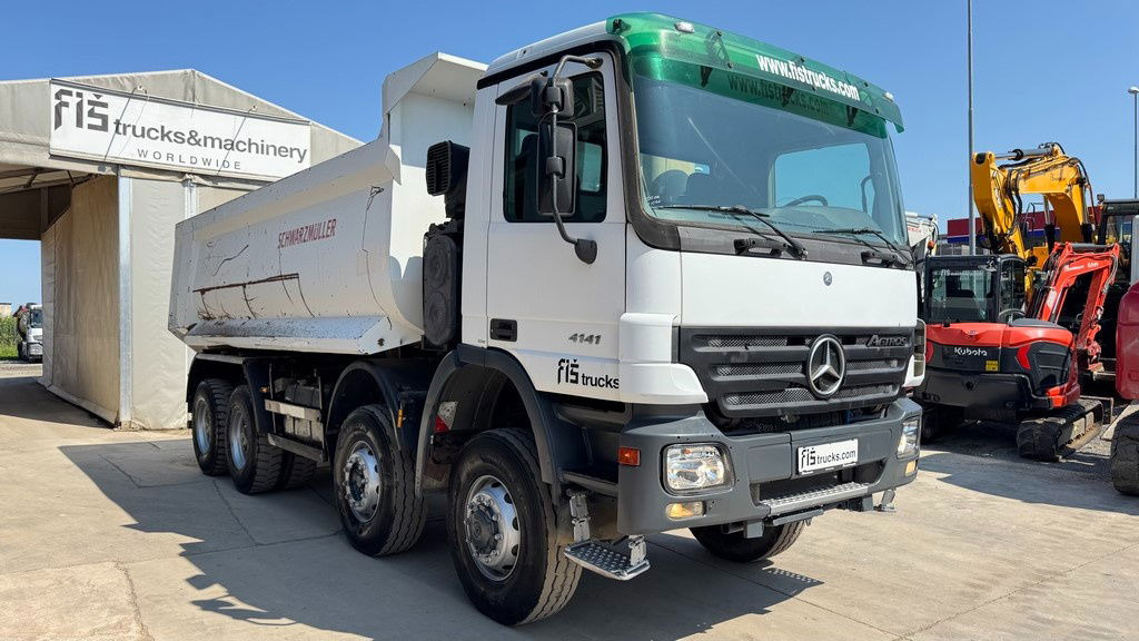Mercedes-Benz Actros 4141 K 8x6 schwarzmuller mulda tipper - מזהיר: תמונה 3 Mercedes-Benz Actros 4141 K 8x6 schwarzmuller mulda tipper - מזהיר: תמונה 3